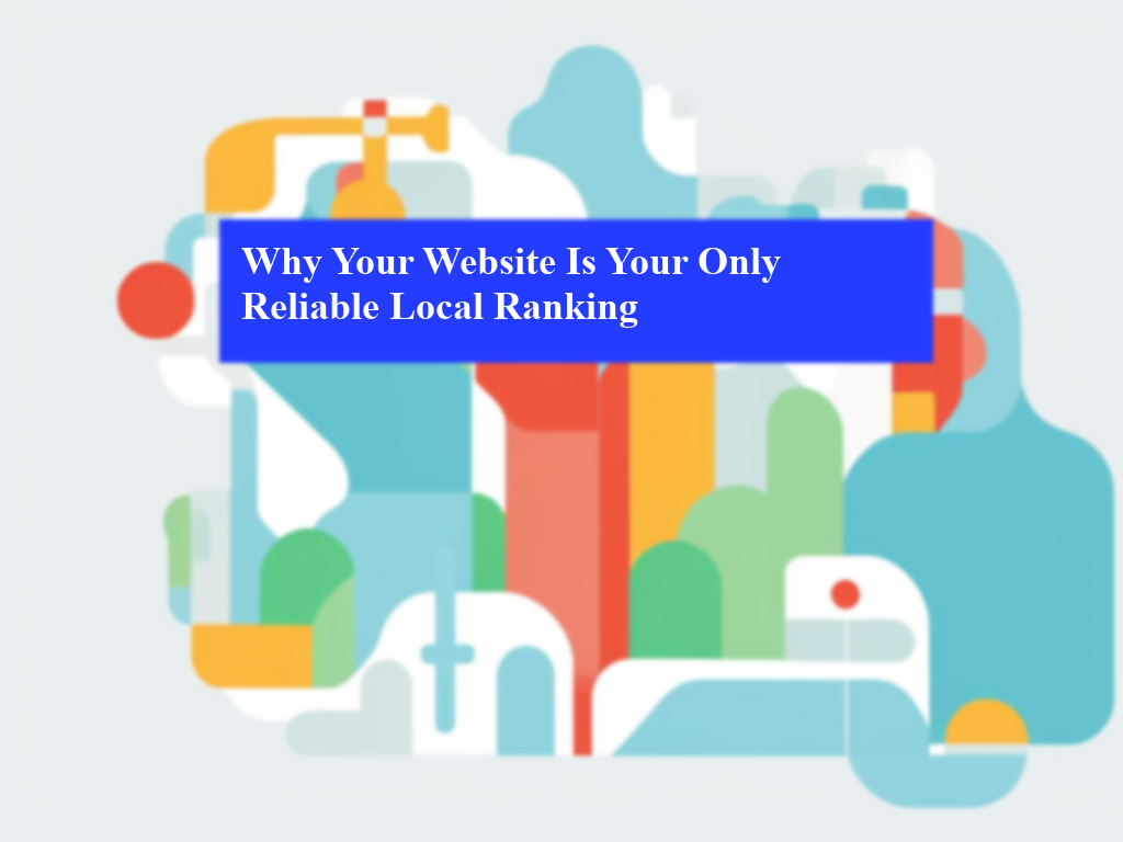 Why Your Website Is Your Only Reliable Local Ranking